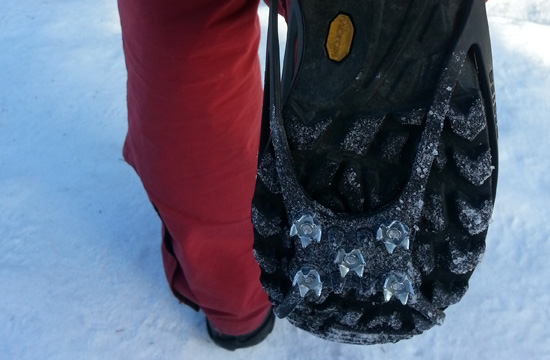 Na zimní treking s nesmeky