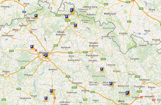 Nová ferratová mapa ČR