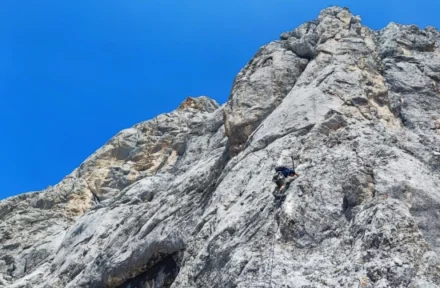Výlez na Eselstein ferratou Jubiläumssteig